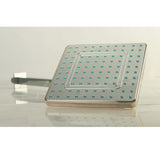 Claremont 8-Inch Square Raindrop ABS Shower Head with 15-3/4 Inch Shower Arm