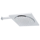 Claremont 12-Inch Square Rainfall ABS Shower Head with 15-3/4 Inch Shower Arm