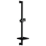 Claremont 24-Inch Stainless Steel Shower Slide Bar with Soap Dish