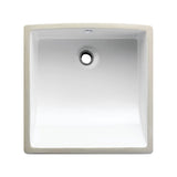 Cove 17-1/8 Inch Ceramic Square Undermount Bathroom Sink
