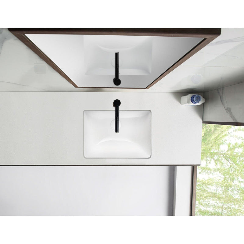 Forum 16-9/16 Inch Ceramic Rectangular Undermount Bathroom Sink