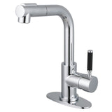 Kaiser Single-Handle 1-Hole Deck Mount Pull-Out Sprayer Bar Faucet