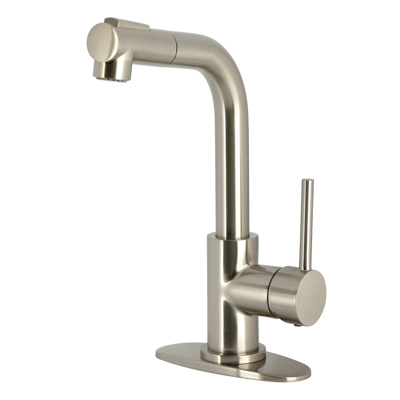 Concord Single-Handle 1-Hole Deck Mount Pull-Out Sprayer Bar Faucet