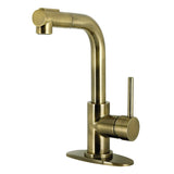 Concord Single-Handle 1-Hole Deck Mount Pull-Out Sprayer Bar Faucet