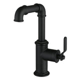 Whitaker One-Handle 1-Hole Bathroom Faucet with Push Pop-Up Drain