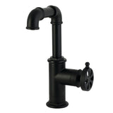 Belknap One-Handle 1-Hole Bathroom Faucet with Push Pop-Up Drain