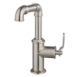 Whitaker One-Handle 1-Hole Bathroom Faucet with Push Pop-Up Drain