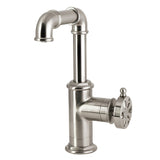 Belknap One-Handle 1-Hole Bathroom Faucet with Push Pop-Up Drain