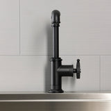 Fuller Single-Handle 1-Hole Deck Mount Kitchen Faucet