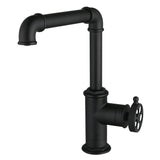 Wendell Single-Handle 1-Hole Kitchen Faucet with Knurled Handle