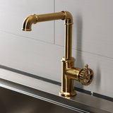 Fuller Single-Handle 1-Hole Deck Mount Kitchen Faucet