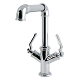 Whitaker Two-Handle 1-Hole Deck Mount Bar Faucet
