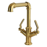 Whitaker Two-Handle 1-Hole Deck Mount Bar Faucet