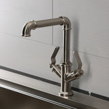 Whitaker Two-Handle 1-Hole Deck Mount Bar Faucet