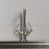 Whitaker Two-Handle 1-Hole Deck Mount Bar Faucet