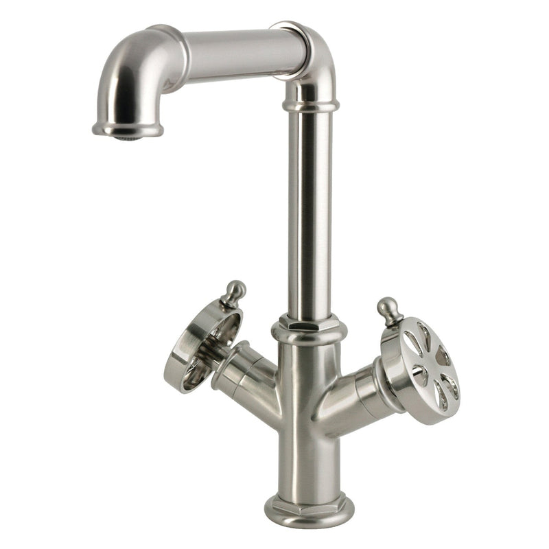 Belknap Two-Handle 1-Hole Deck Mount Bar Faucet