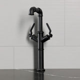 Whitaker Two-Handle 1-Hole Deck Mount Vessel Faucet