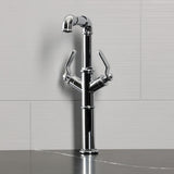 Whitaker Two-Handle 1-Hole Deck Mount Vessel Faucet