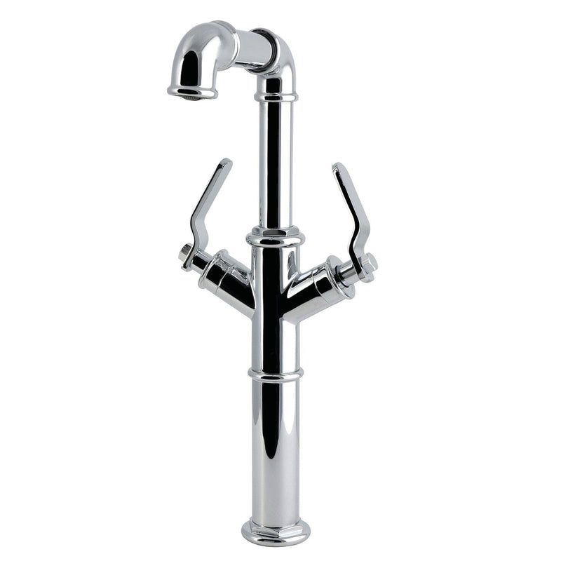 Whitaker Two-Handle 1-Hole Deck Mount Vessel Faucet