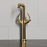 Whitaker Two-Handle 1-Hole Deck Mount Vessel Faucet