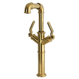 Whitaker Two-Handle 1-Hole Deck Mount Vessel Faucet
