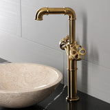 Belknap Two-Handle 1-Hole Deck Mount Vessel Faucet