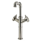 Belknap Two-Handle 1-Hole Deck Mount Vessel Faucet
