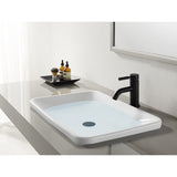 Kaiser One-Handle 1-Hole Bathroom Faucet with Push Pop-Up Drain