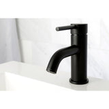 Concord One-Handle 1-Hole Bathroom Faucet with Push Pop-Up Drain