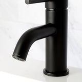 Concord One-Handle 1-Hole Bathroom Faucet with Push Pop-Up Drain