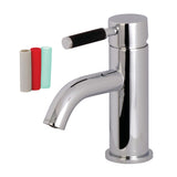 Kaiser One-Handle 1-Hole Bathroom Faucet with Push Pop-Up Drain