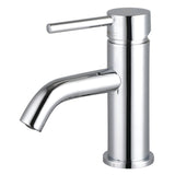 Concord One-Handle 1-Hole Bathroom Faucet with Push Pop-Up Drain