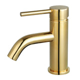Concord One-Handle 1-Hole Bathroom Faucet with Push Pop-Up Drain