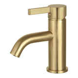Continental One-Handle 1-Hole Bathroom Faucet with Push Pop-Up Drain
