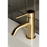 Concord One-Handle 1-Hole Bathroom Faucet with Push Pop-Up Drain