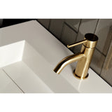 Concord One-Handle 1-Hole Bathroom Faucet with Push Pop-Up Drain