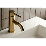 Concord One-Handle 1-Hole Bathroom Faucet with Push Pop-Up Drain