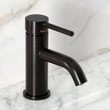 Concord One-Handle 1-Hole Bathroom Faucet with Push Pop-Up Drain