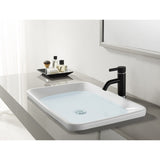 Continental One-Handle 1-Hole Bathroom Faucet with Push Pop-Up Drain