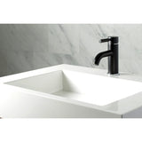 Kaiser One-Handle 1-Hole Bathroom Faucet with Push Pop-Up Drain