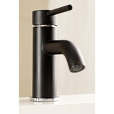 Concord One-Handle 1-Hole Bathroom Faucet with Push Pop-Up Drain