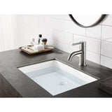 Concord One-Handle 1-Hole Bathroom Faucet with Push Pop-Up Drain