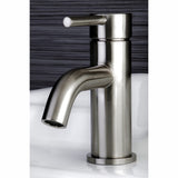 Concord One-Handle 1-Hole Bathroom Faucet with Push Pop-Up Drain
