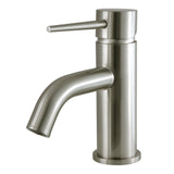 New York One-Handle 1-Hole Bathroom Faucet with Push Pop-Up Drain