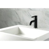 Kaiser One-Handle 1-Hole Bathroom Faucet with Push Pop-Up Drain