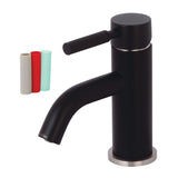 Kaiser One-Handle 1-Hole Bathroom Faucet with Push Pop-Up Drain