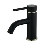 Concord One-Handle 1-Hole Bathroom Faucet with Push Pop-Up Drain