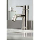Concord One-Handle 1-Hole Bathroom Faucet with Push Pop-Up Drain