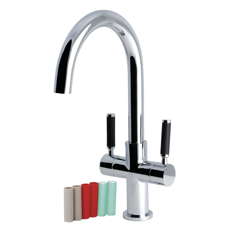 Kaiser Two-Handle 1-Hole Deck Mount Vessel Faucet