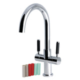 Kaiser Two-Handle 1-Hole Deck Mount Vessel Faucet